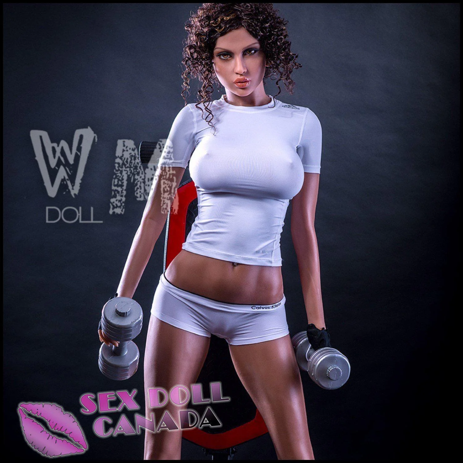 172 (5'8") D-Cup Andromeda Brunette (Head #336) - WM Doll - Image 7