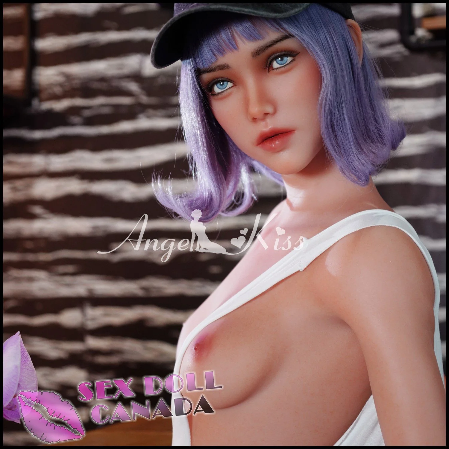 172 (5'8") E-Cup Ava (Head #LS50) Full Silicone - Angel Kiss - Image 3