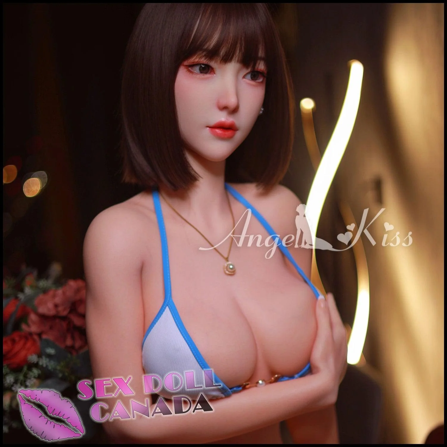 175 (5'9") D-Cup Carly (Head #22) Full Silicone - Angel Kiss - Image 11