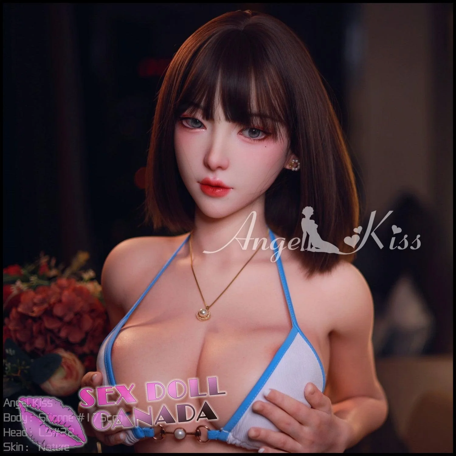 175 (5'9") D-Cup Carly (Head #22) Full Silicone - Angel Kiss - Image 24