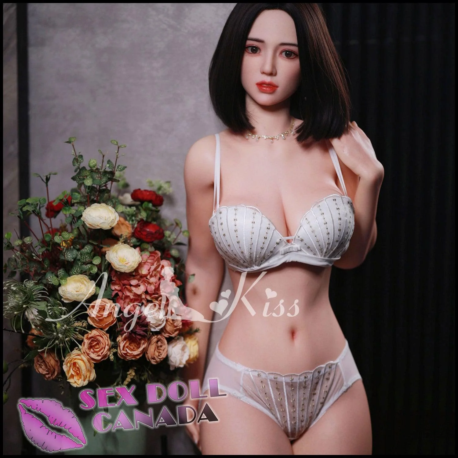 175 (5'9") D-Cup Emi (Head #29) Full Silicone - Angel Kiss - Image 3
