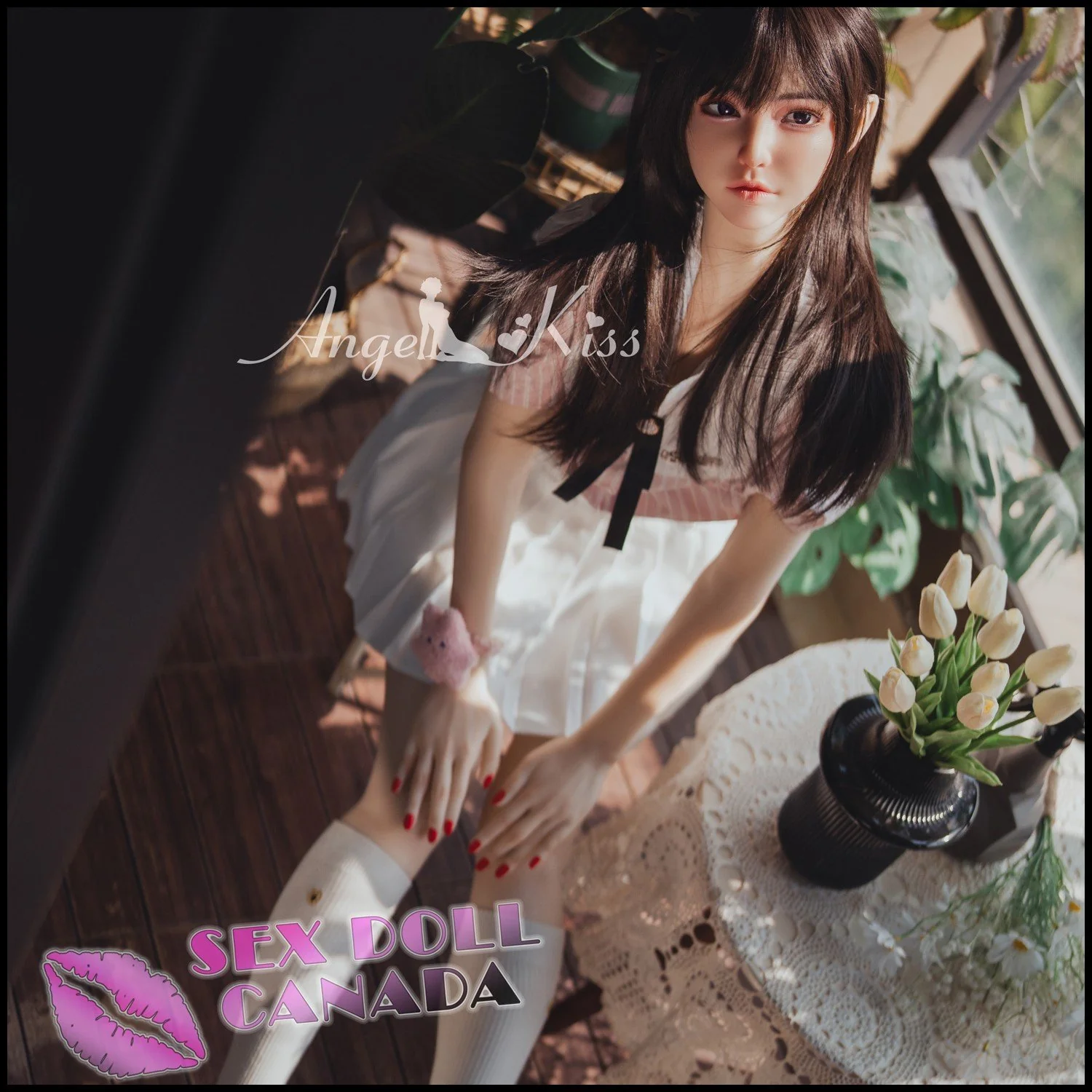 175 (5'9") D-Cup Emi (Head #LS63) Full Silicone - Angel Kiss - Image 8