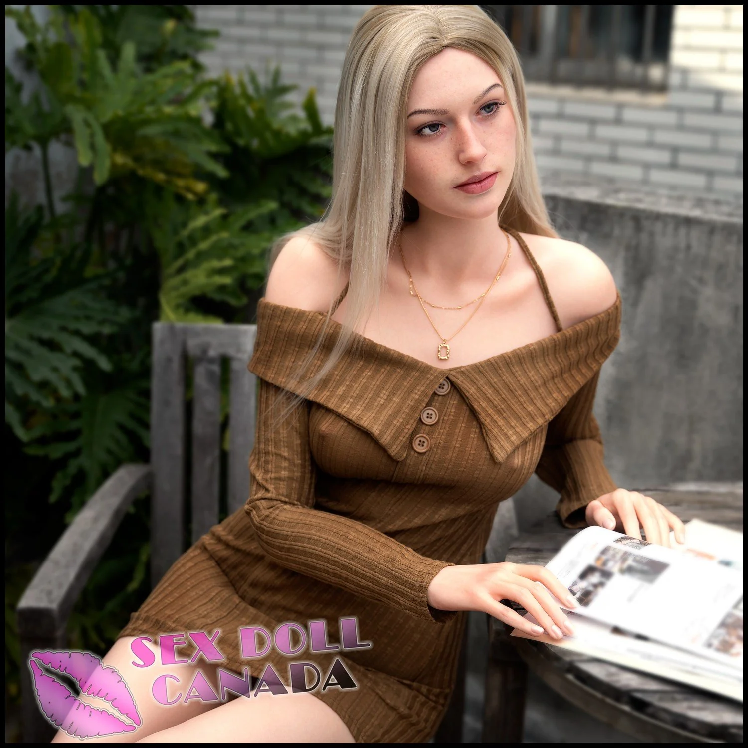 175 (5'9") E-Cup Evelina (Head #GE41-1) Inspiration Series Full Silicone - Zelex - Image 15