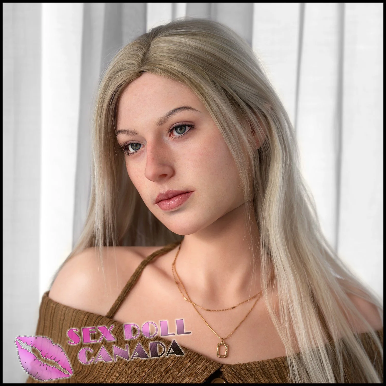 175 (5'9") E-Cup Evelina (Head #GE41-1) Inspiration Series Full Silicone - Zelex - Image 17