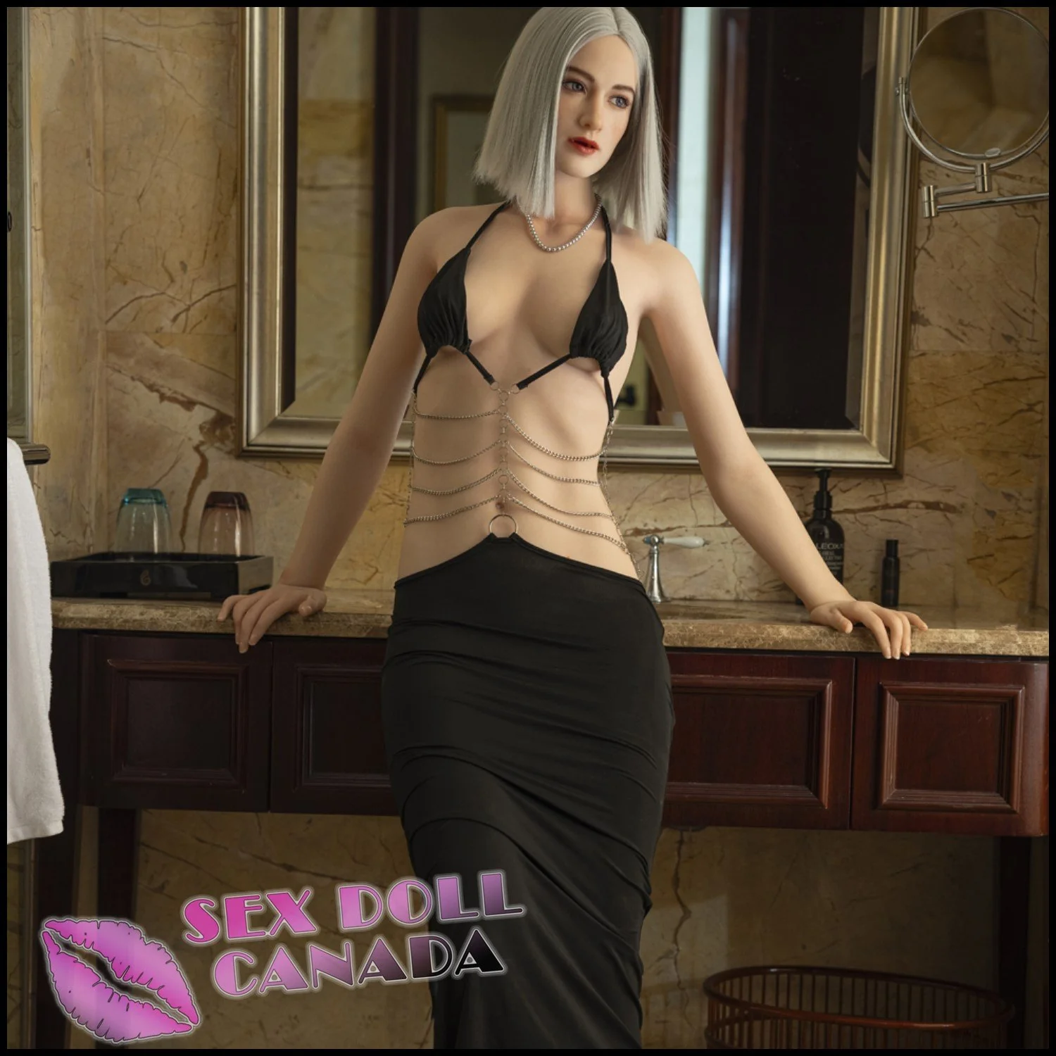 176 (5'9") C-Cup Gigi (Silicone Head #ROS) - Starpery - Image 5