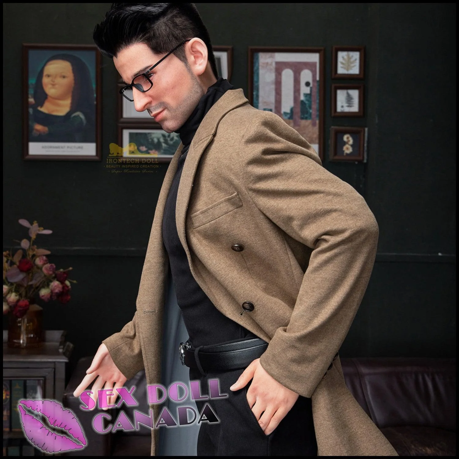 176 (5'9") George Smart (Head #M3) Male - Full Silicone - IRONTECH Dolls - Image 6