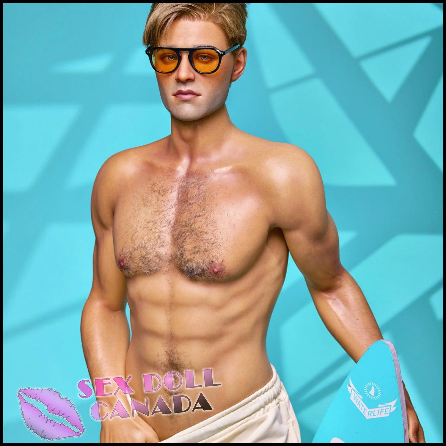 176 (5'9") Jack (Head #M4) Male - Full Silicone - IRONTECH Dolls - Image 23