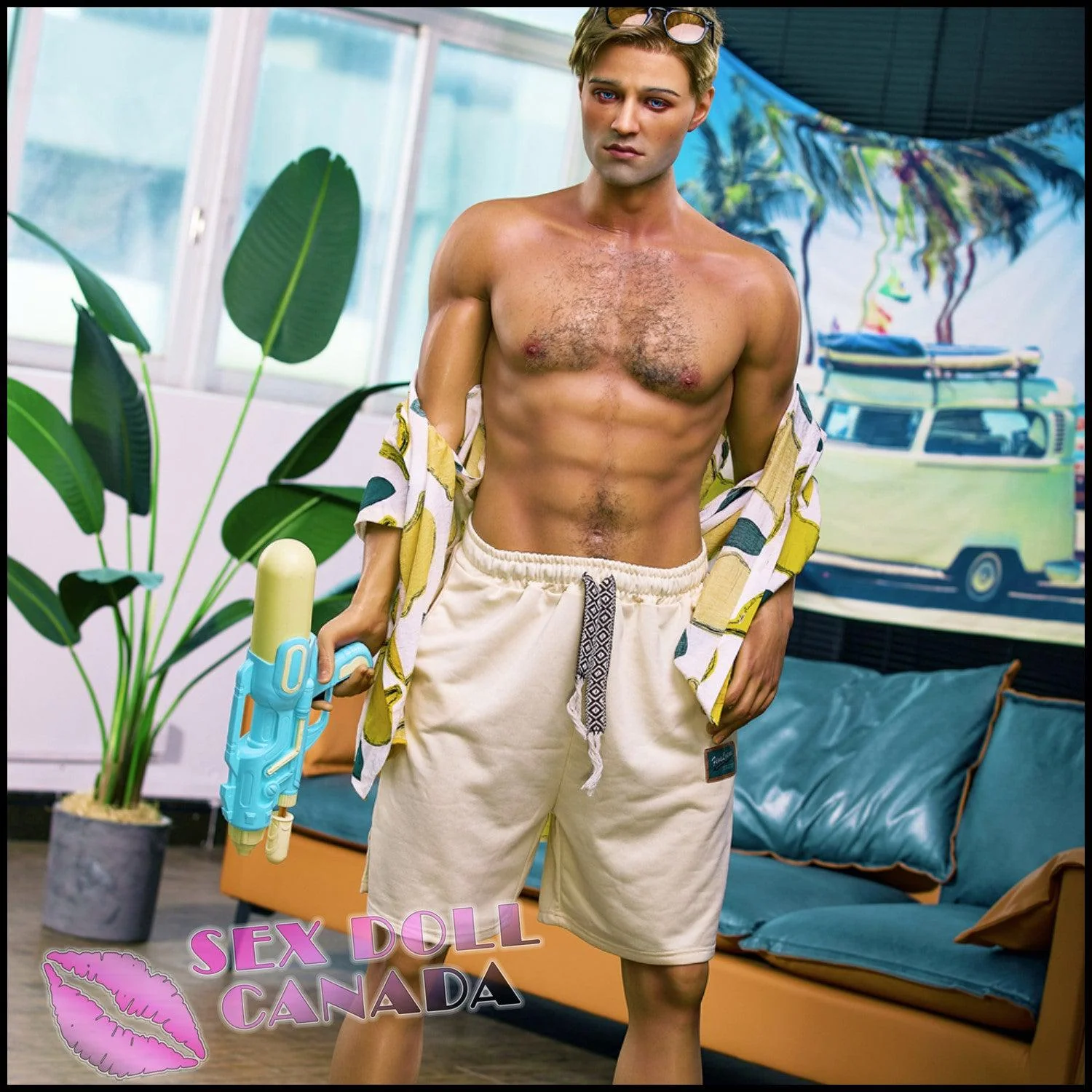 176 (5'9") Jack (Head #M4) Male - Full Silicone - IRONTECH Dolls - Image 6