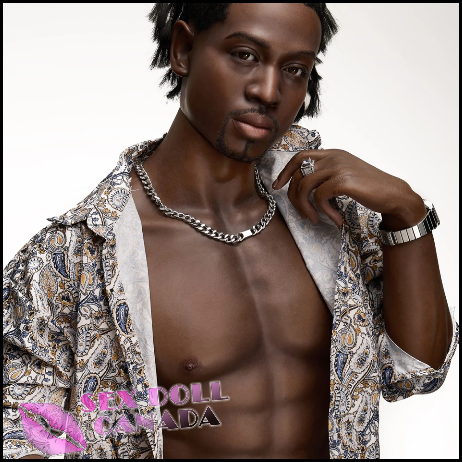 176 (5'9") James (Head #M8) Male - Full Silicone - IRONTECH Dolls - Image 12