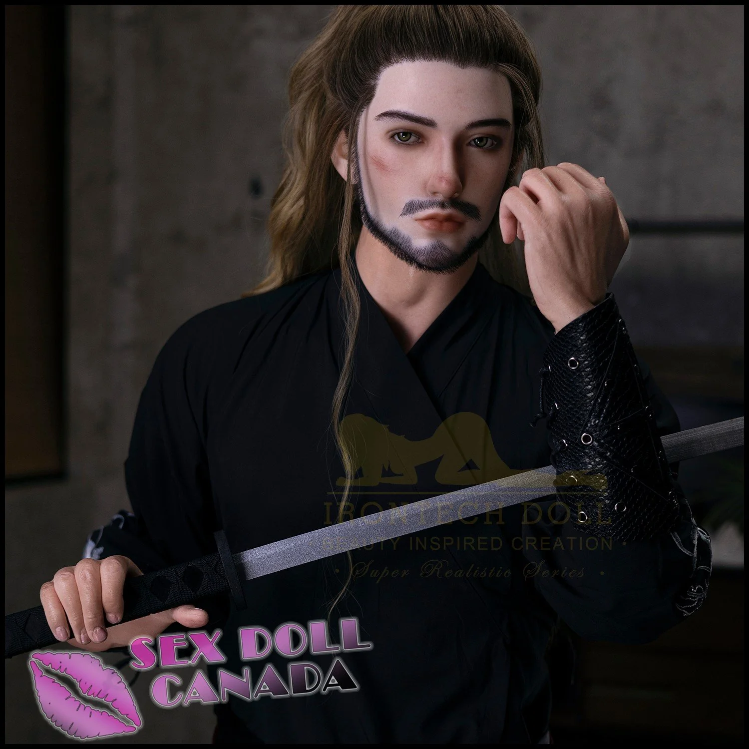 176 (5'9") John (Head #M10) Male - Full Silicone - IRONTECH Dolls - Image 10