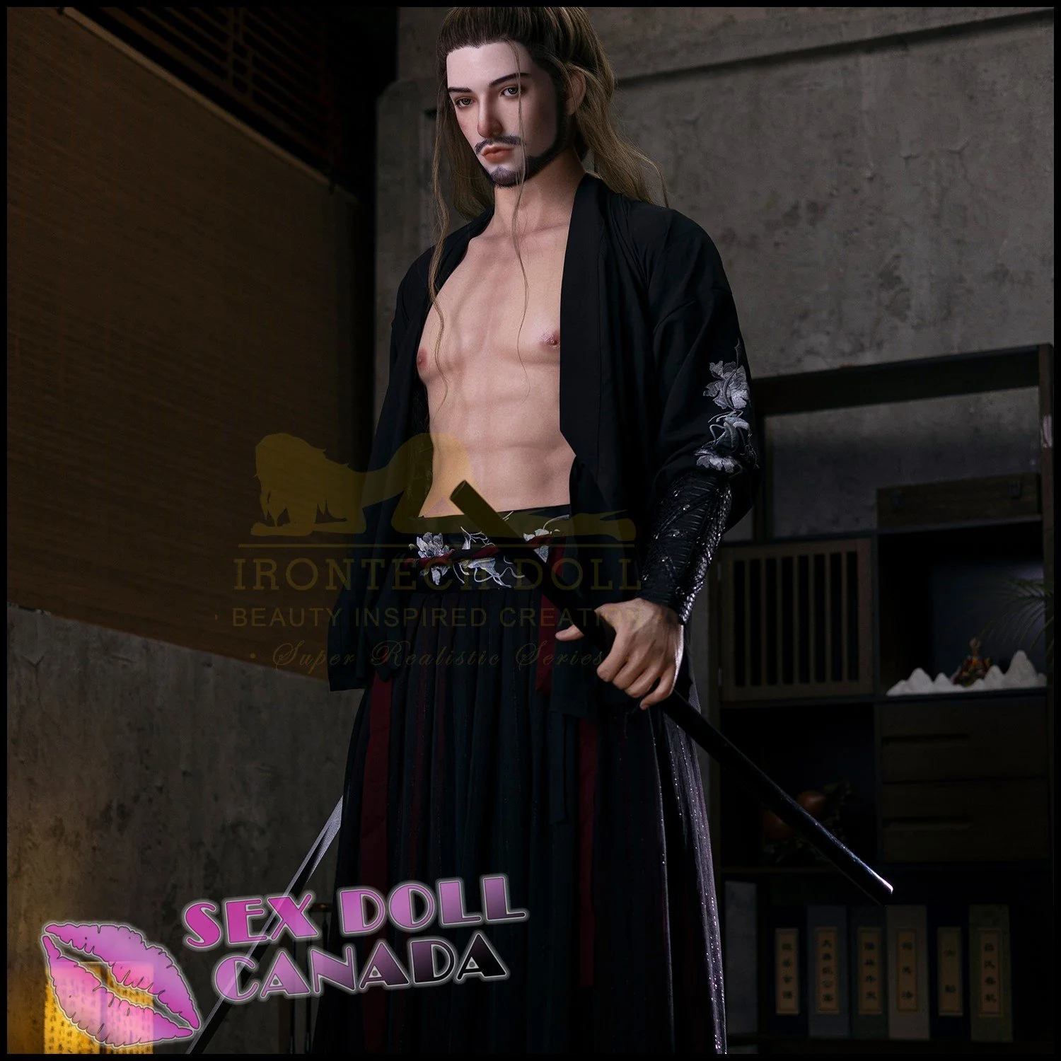 176 (5'9") John (Head #M10) Male - Full Silicone - IRONTECH Dolls - Image 12