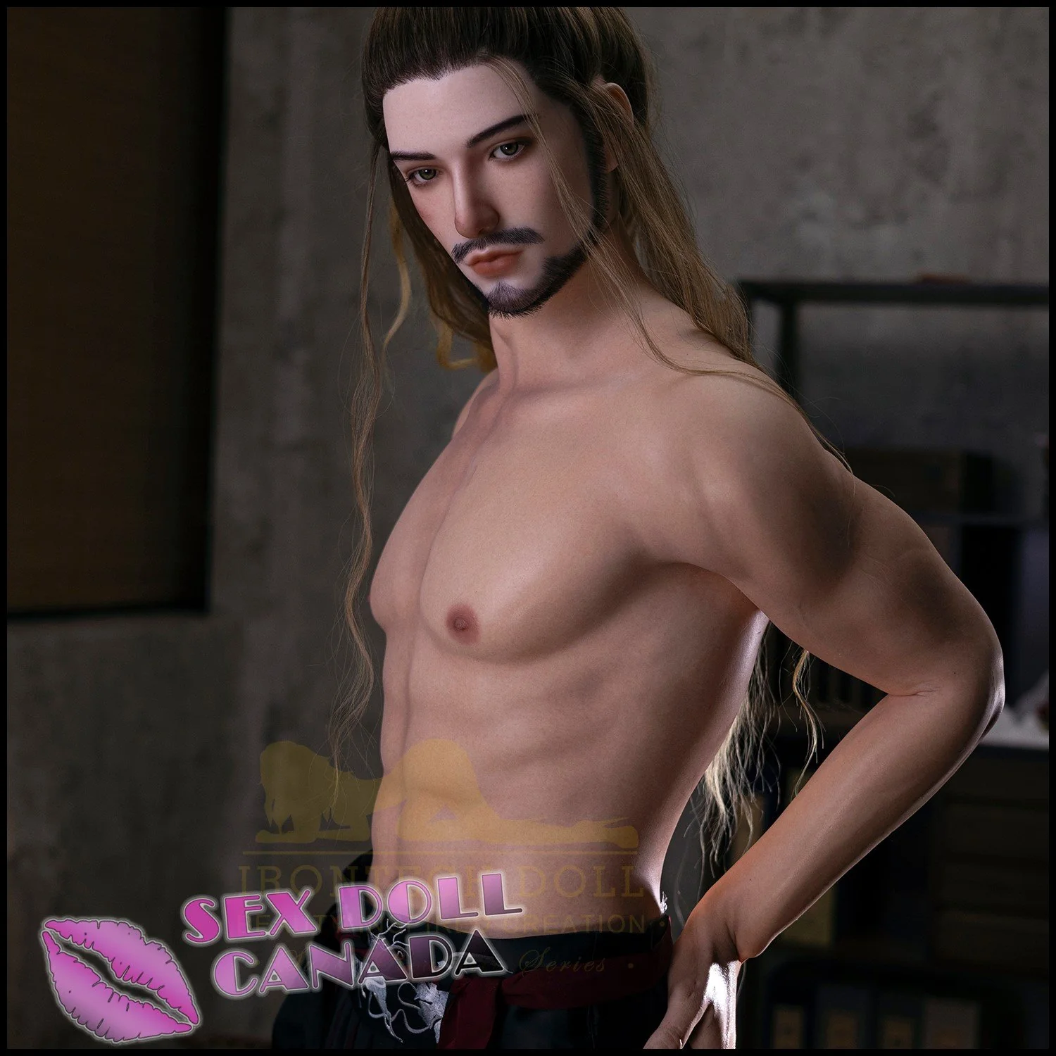 176 (5'9") John (Head #M10) Male - Full Silicone - IRONTECH Dolls - Image 18