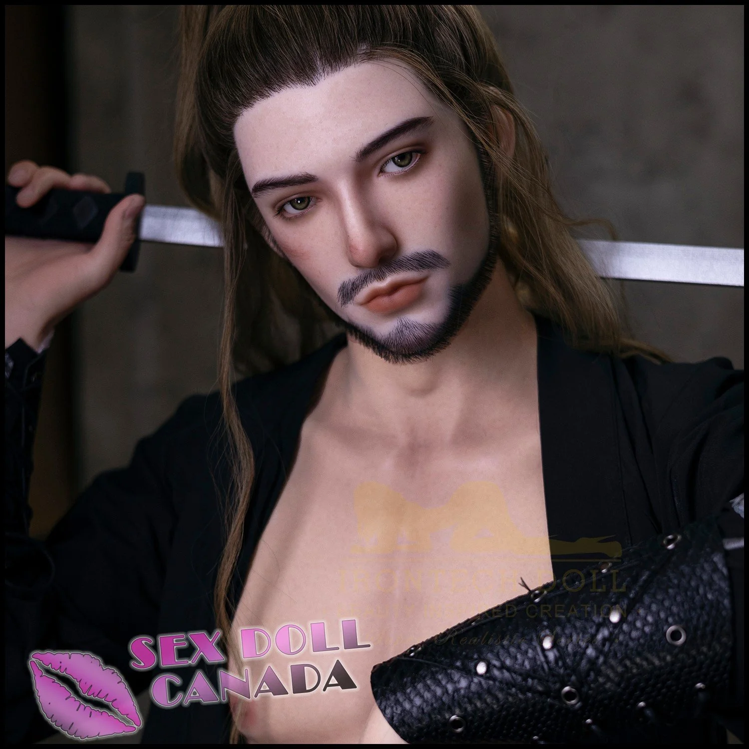176 (5'9") John (Head #M10) Male - Full Silicone - IRONTECH Dolls - Image 7