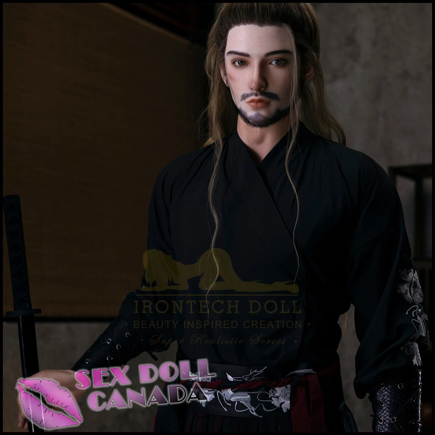 176 (5'9") John (Head #M10) Male - Full Silicone - IRONTECH Dolls - Image 8