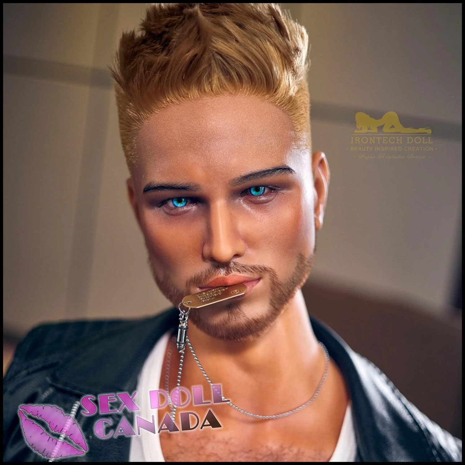 176 (5'9") Kevin (Head #M1) Male - Full Silicone - IRONTECH Dolls - Image 5