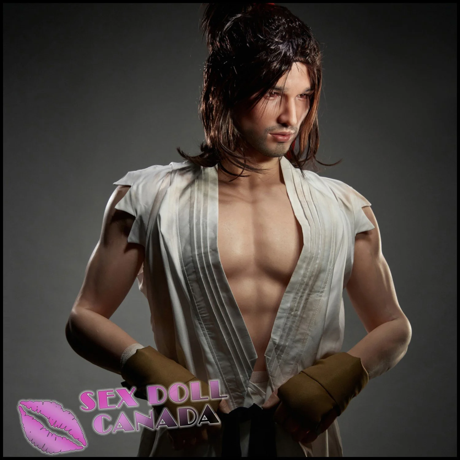 176 (5'9") Kevin Sexy (Head #M1) Male - Full Silicone - IRONTECH Dolls - Image 4