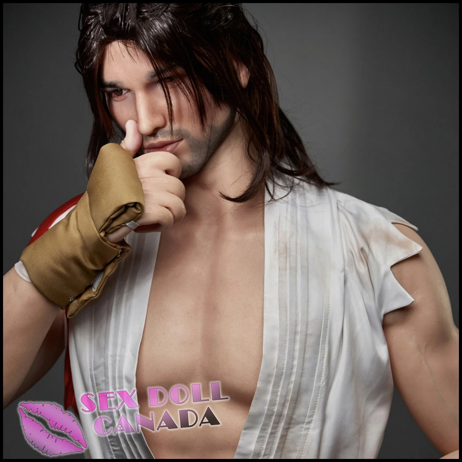 176 (5'9") Kevin Sexy (Head #M1) Male - Full Silicone - IRONTECH Dolls - Image 6