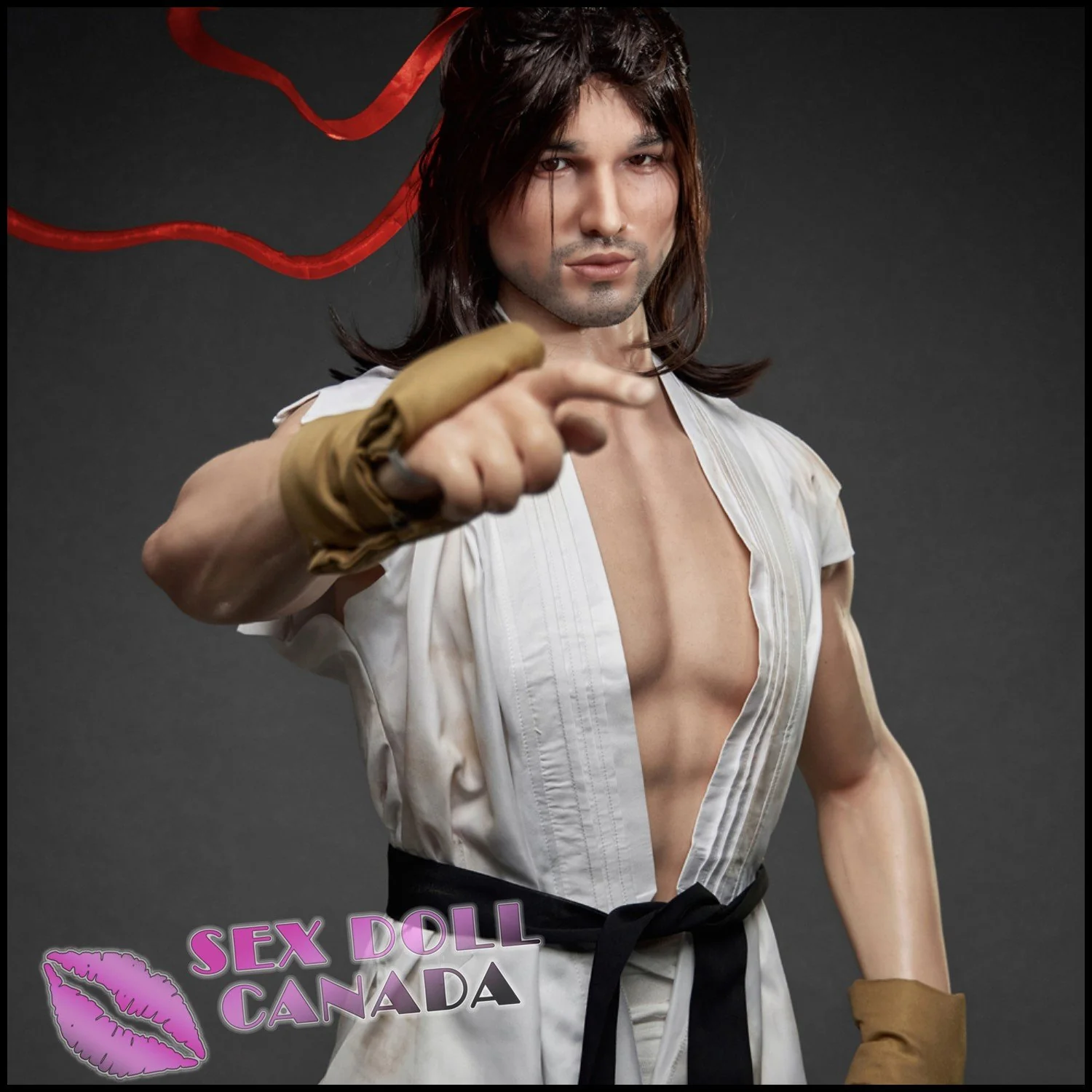 176 (5'9") Kevin Sexy (Head #M1) Male - Full Silicone - IRONTECH Dolls - Image 8
