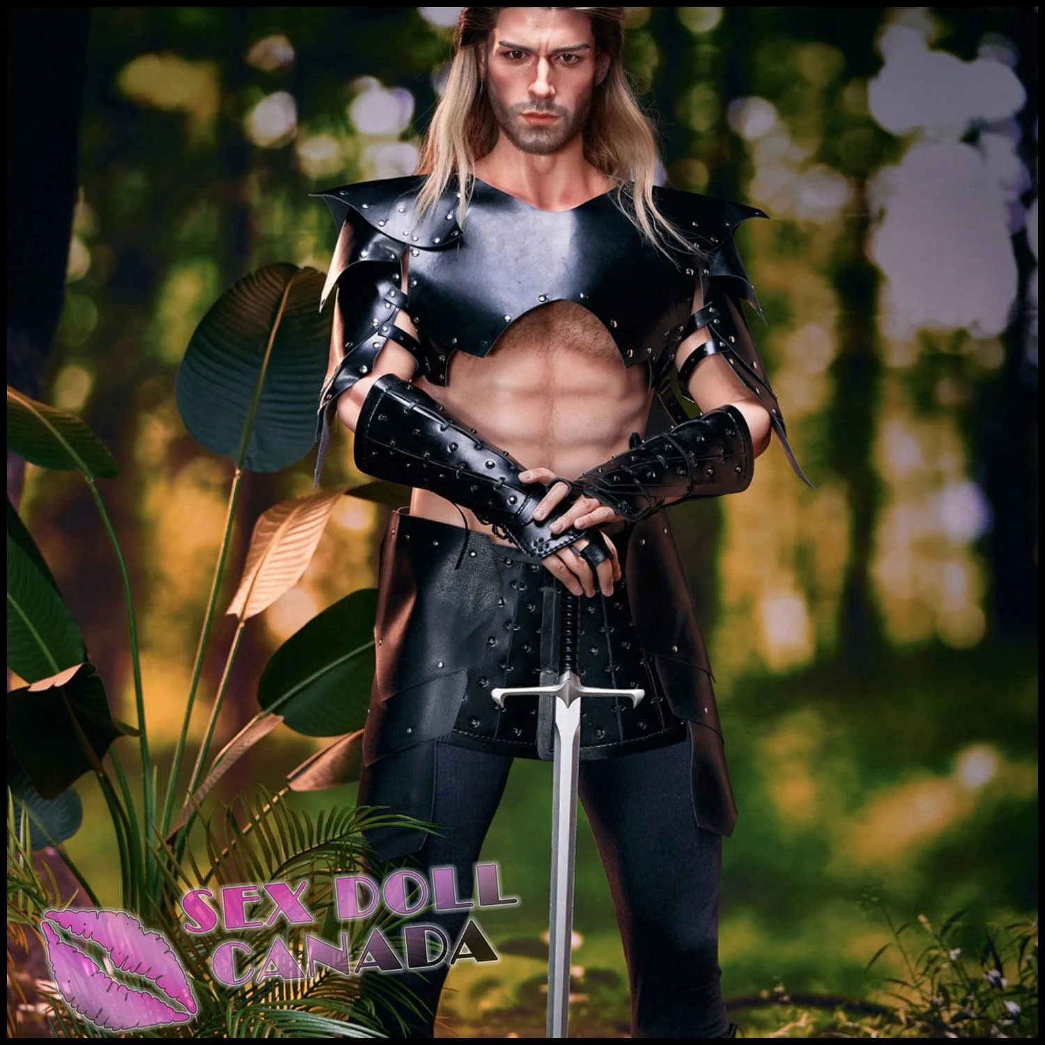 176 (5'9") Thomas (Head #M5) Male - Full Silicone - IRONTECH Dolls - Image 10