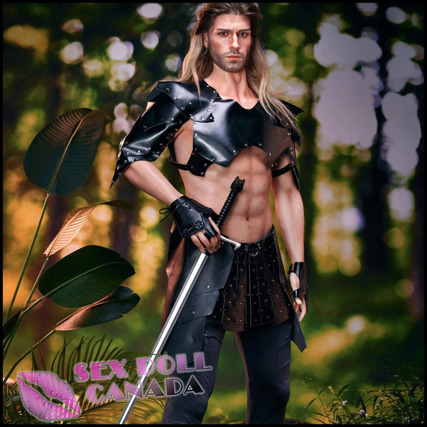 176 (5'9") Thomas (Head #M5) Male - Full Silicone - IRONTECH Dolls - Image 13