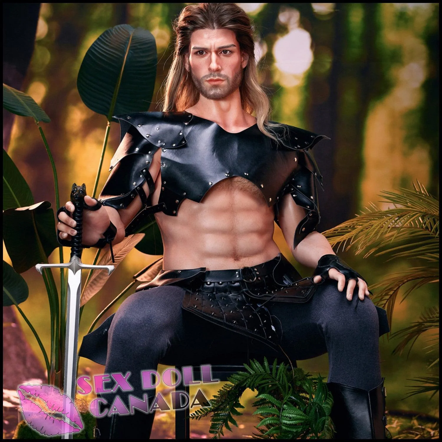 176 (5'9") Thomas (Head #M5) Male - Full Silicone - IRONTECH Dolls - Image 14