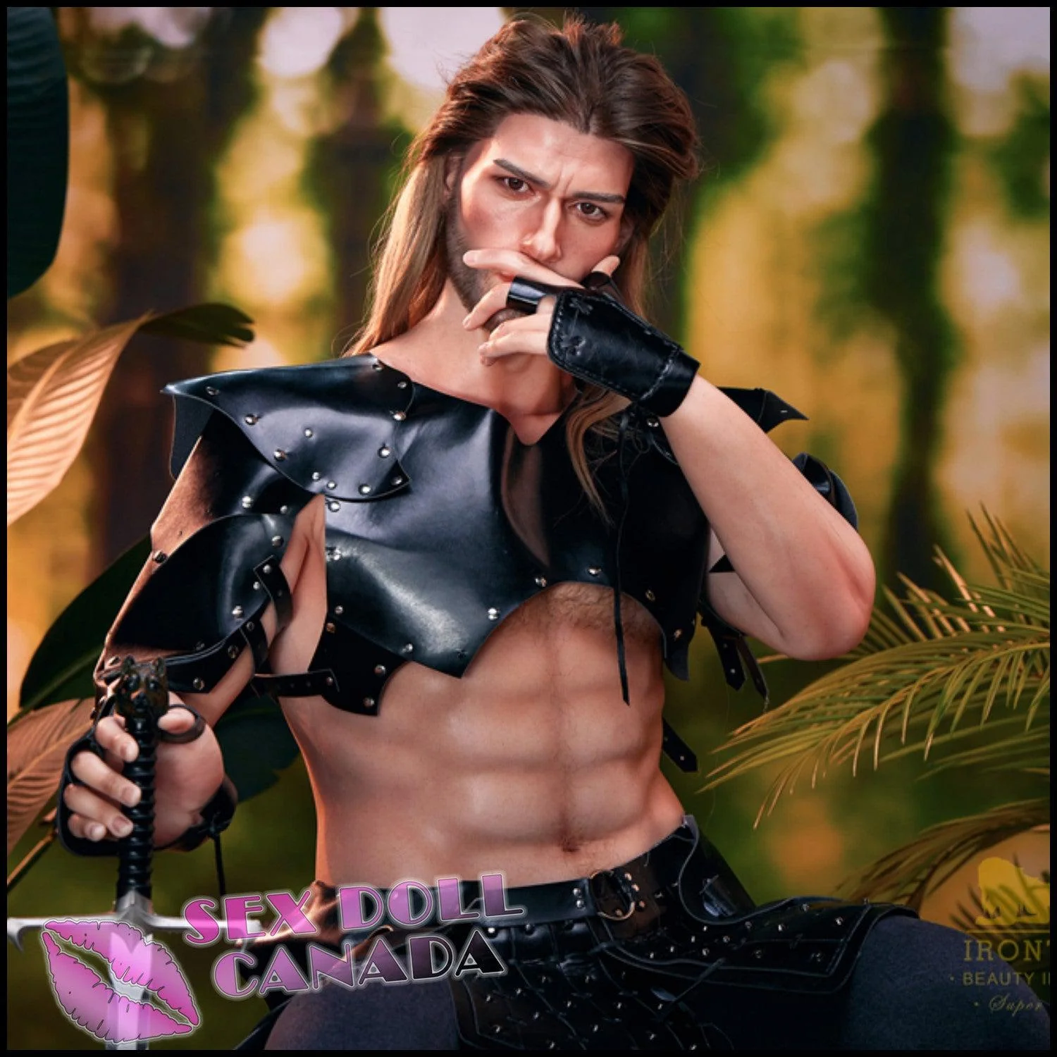 176 (5'9") Thomas (Head #M5) Male - Full Silicone - IRONTECH Dolls - Image 15