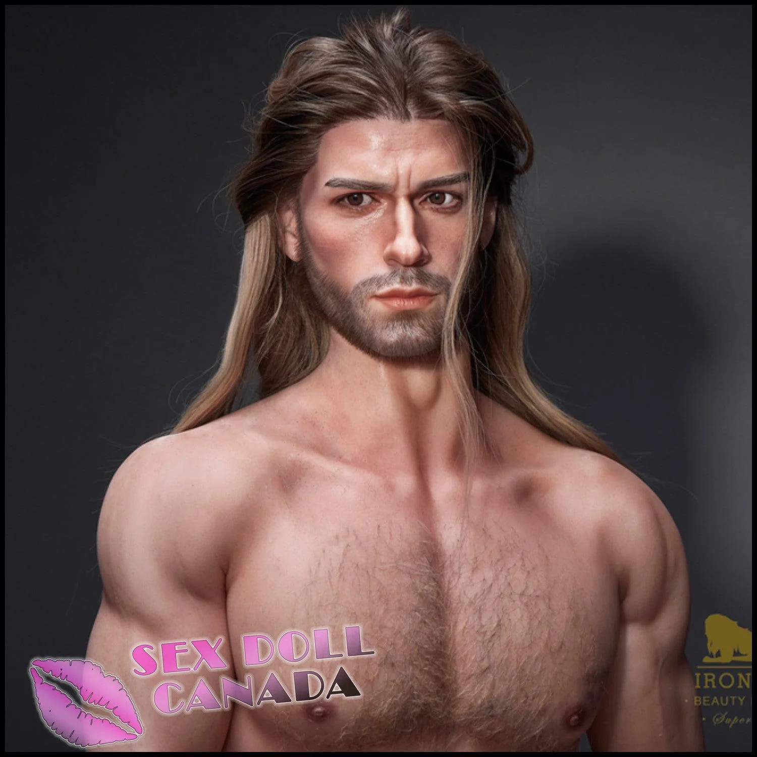 176 (5'9") Thomas (Head #M5) Male - Full Silicone - IRONTECH Dolls - Image 18