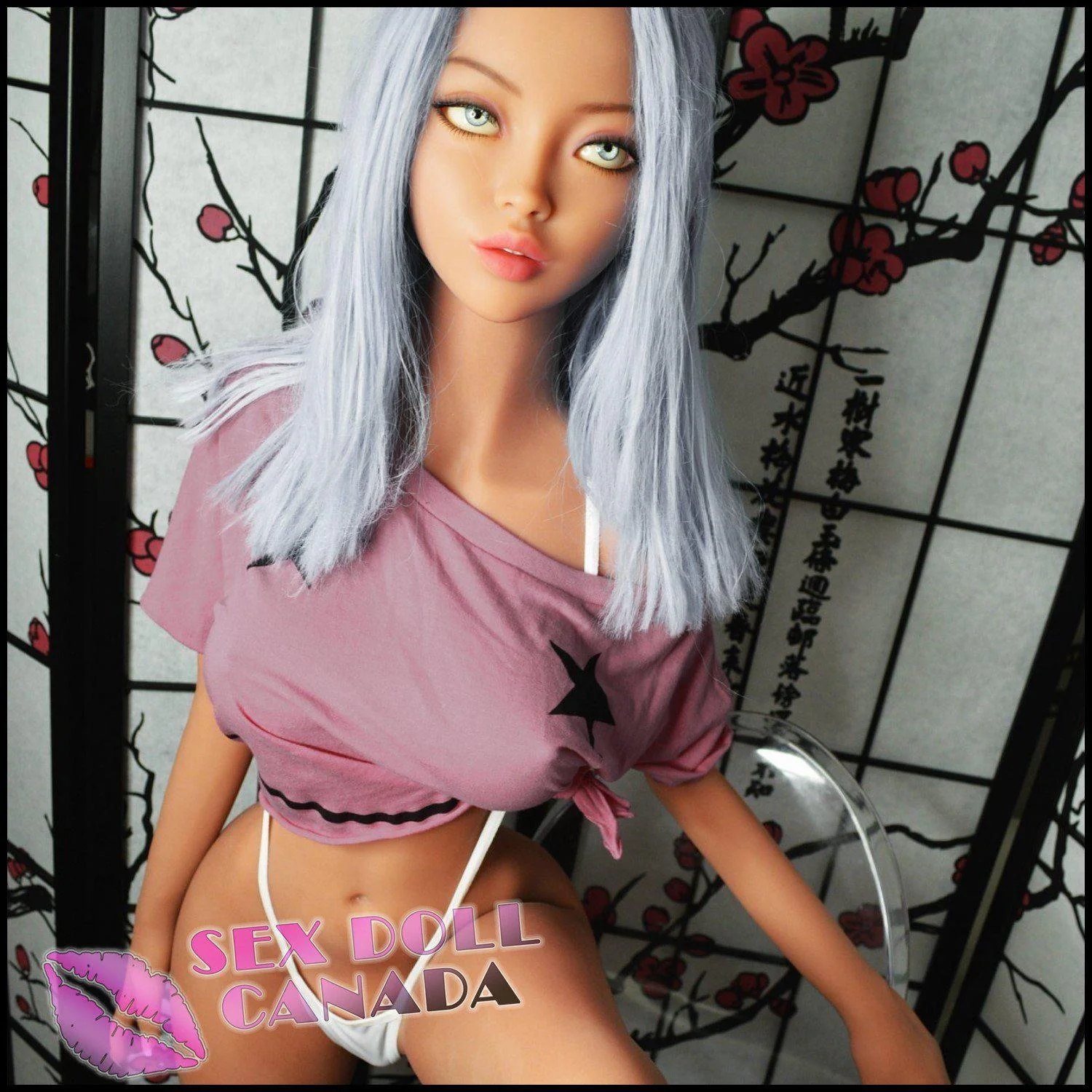 141 (4'7") D-Cup Abbey - YL Doll - Image 8