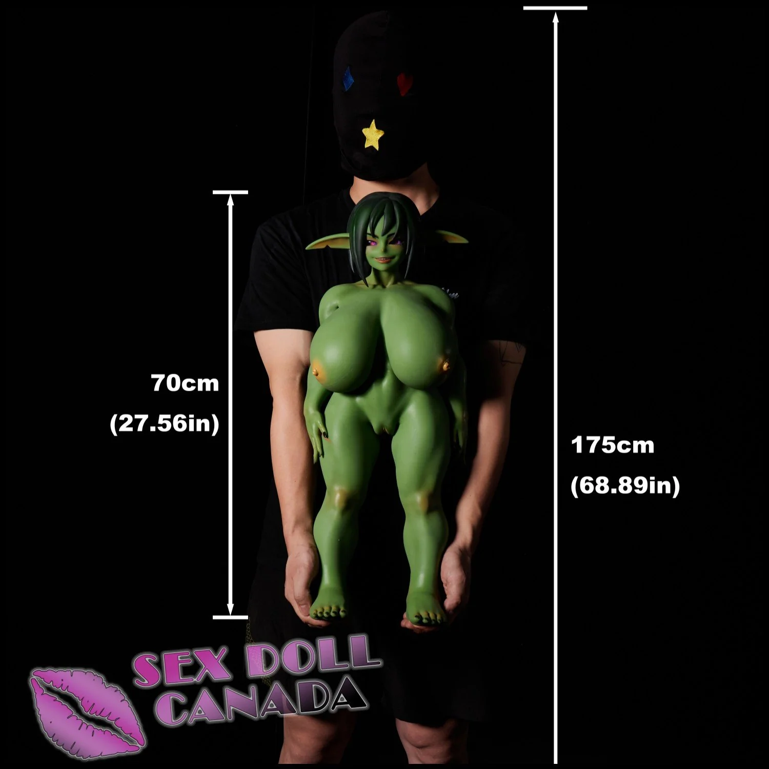 70 (2'4") K-Cup Zargas - Full Silicone - Climax Doll - Image 20