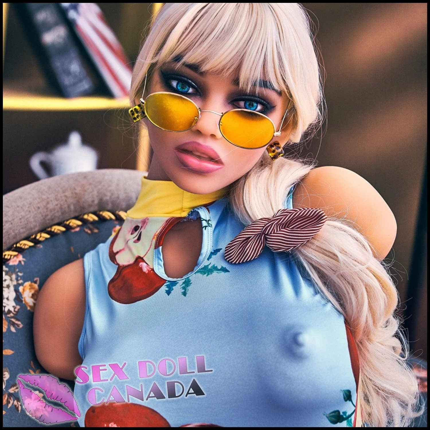 90 (2'11") H-Cup Jane Blonde Torso - IRONTECH Dolls - Image 5