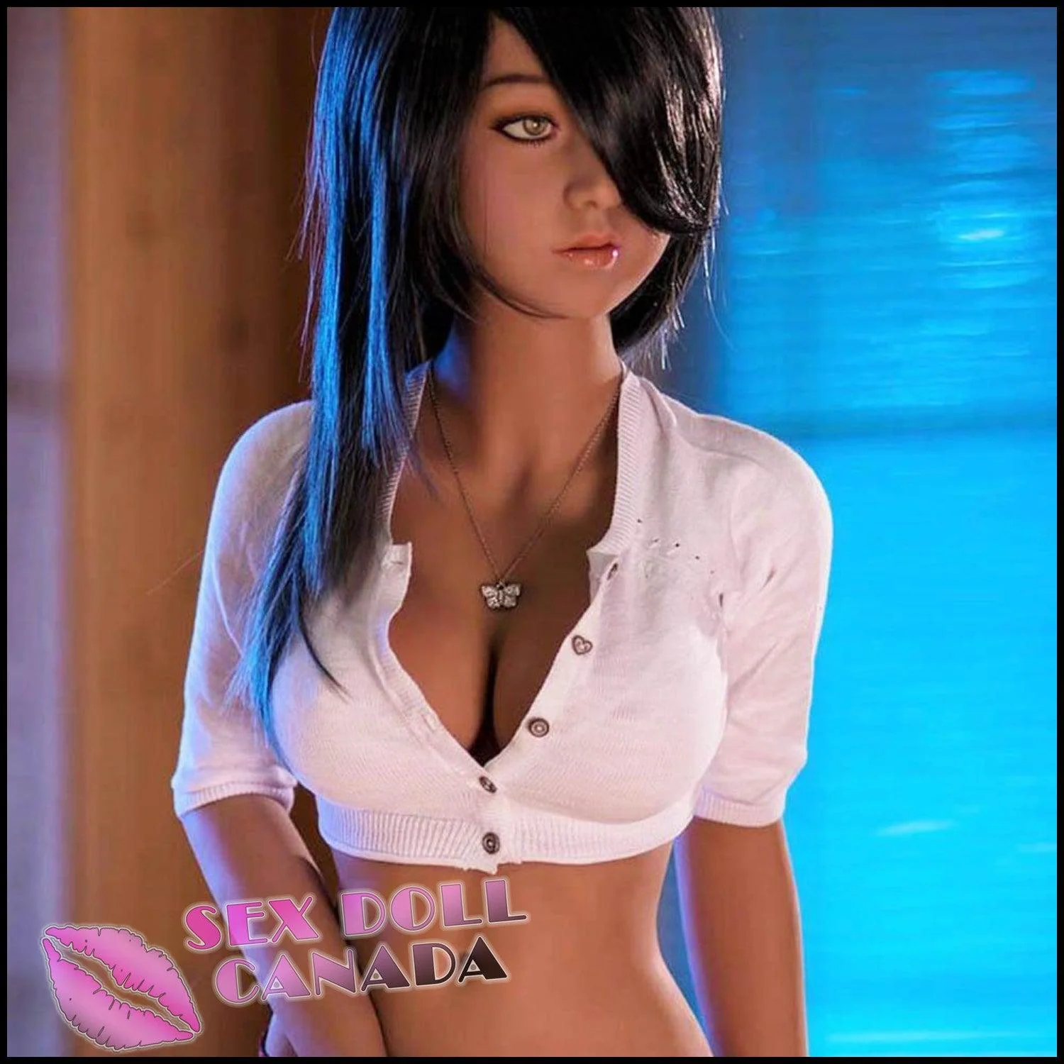 IN-STOCK - 140 (4'7") D-CUP Ciara - IMPLANTED HAIR - WM - Image 7