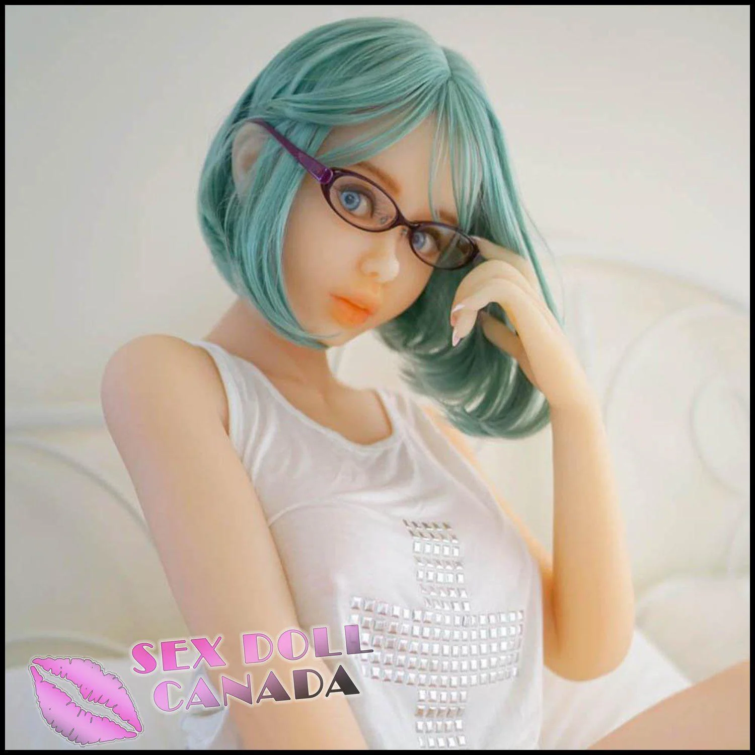 IN-STOCK - 140 (4'7") G-Cup Ariel Punk Green - Piper Doll - Image 3