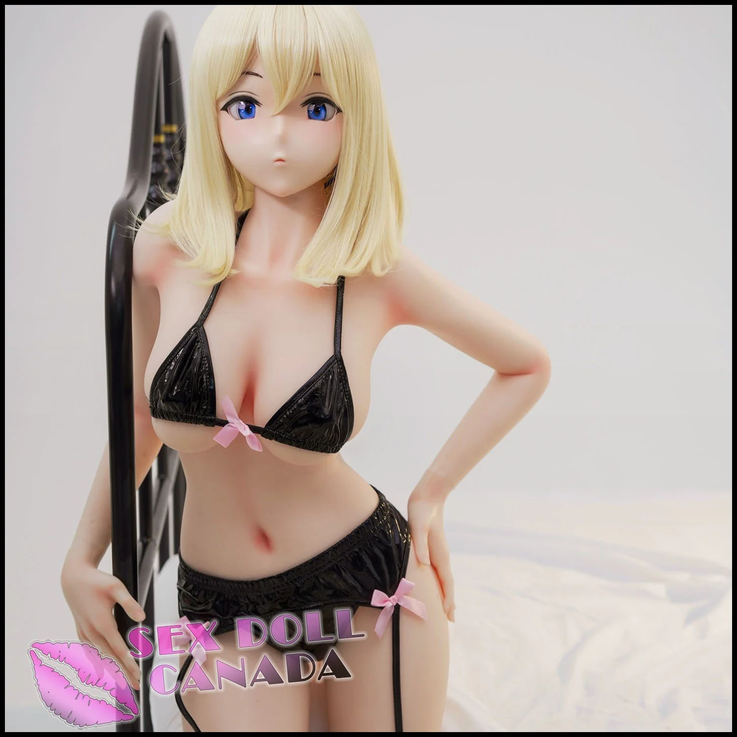 148 (4'10") F-Cup Shiori Blonde HSS - Hyper Soft Silicone - Full Silicone - IROKEBIJIN - Image 4