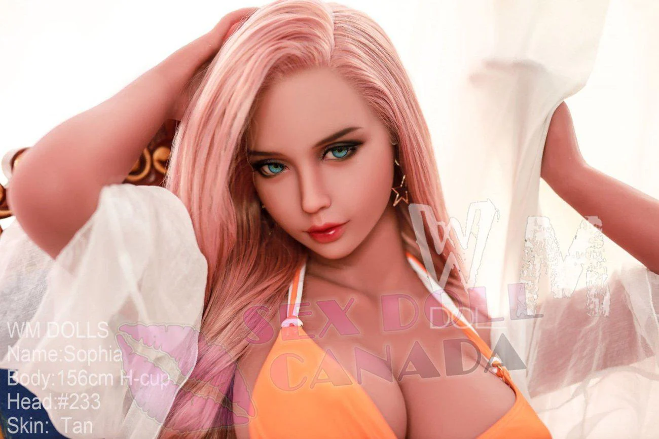 IN-STOCK -156 (5'1") H-Cup Sophia (#233) (Removable Vagina) (USA) - WM - Image 16