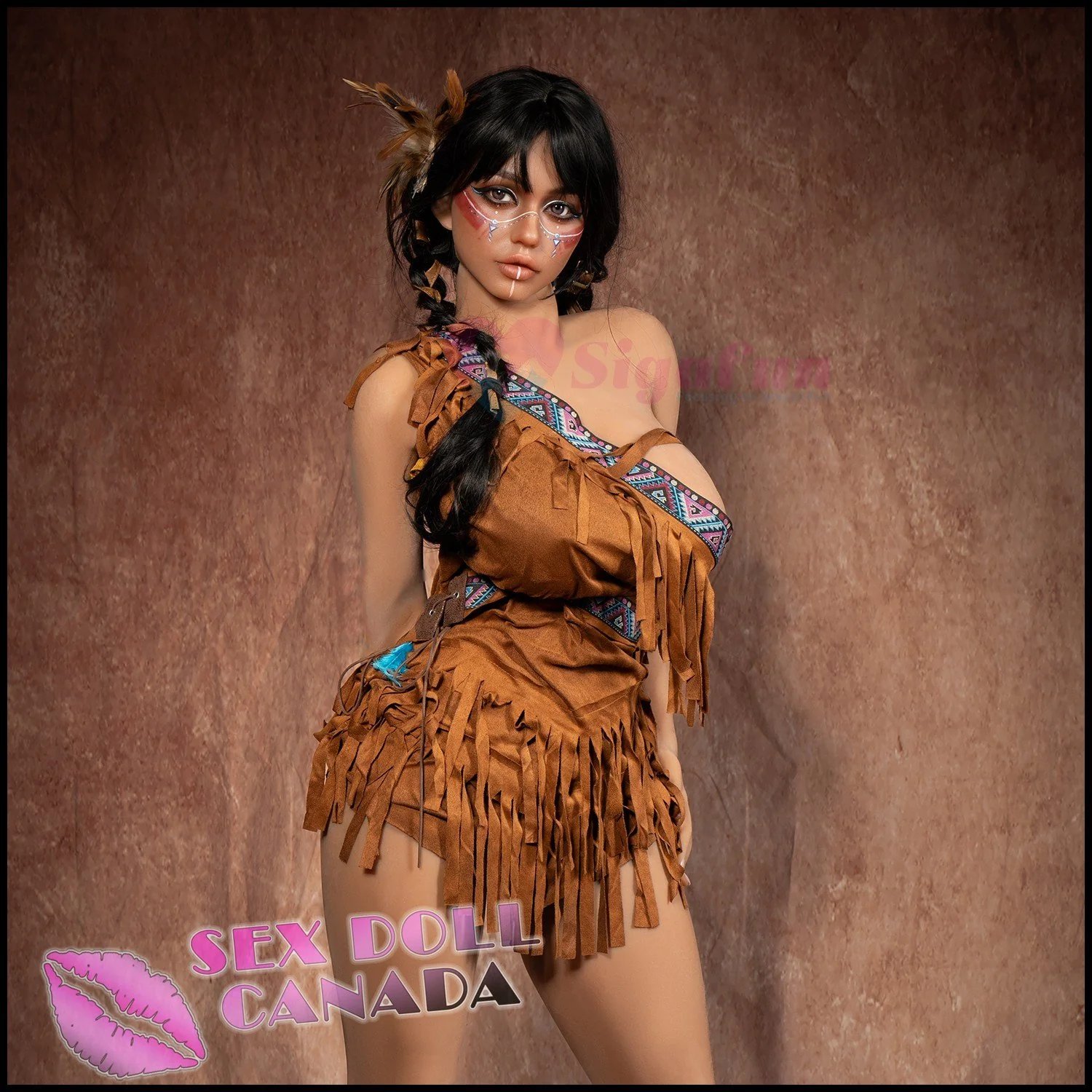 IN-STOCK - 159 (5'3") G-Cup Ada Tanned (Head #SG3) (USA) - Sigafun - Image 3