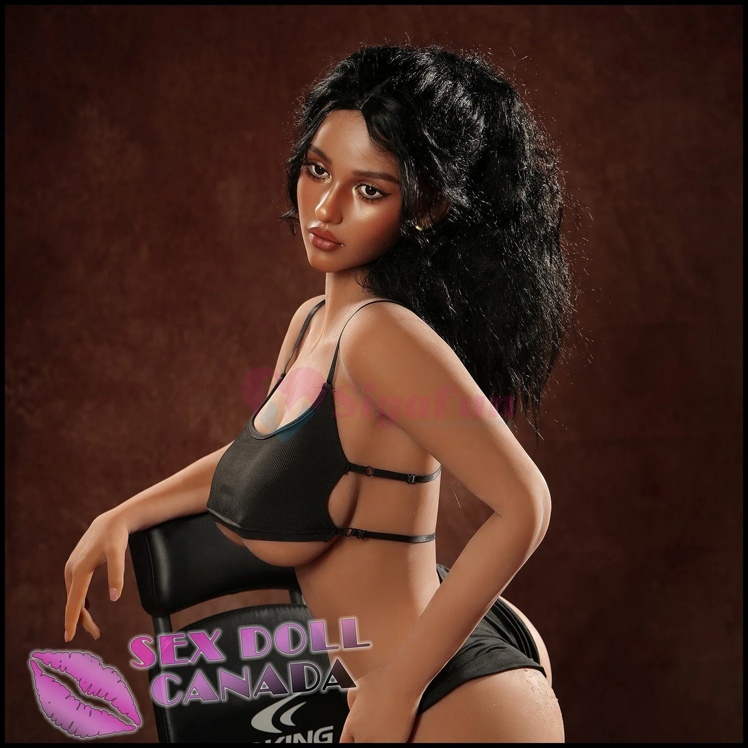 159 (5'3") G-Cup Cecily Tanned (Head #SG2) - Sigafun - Image 4