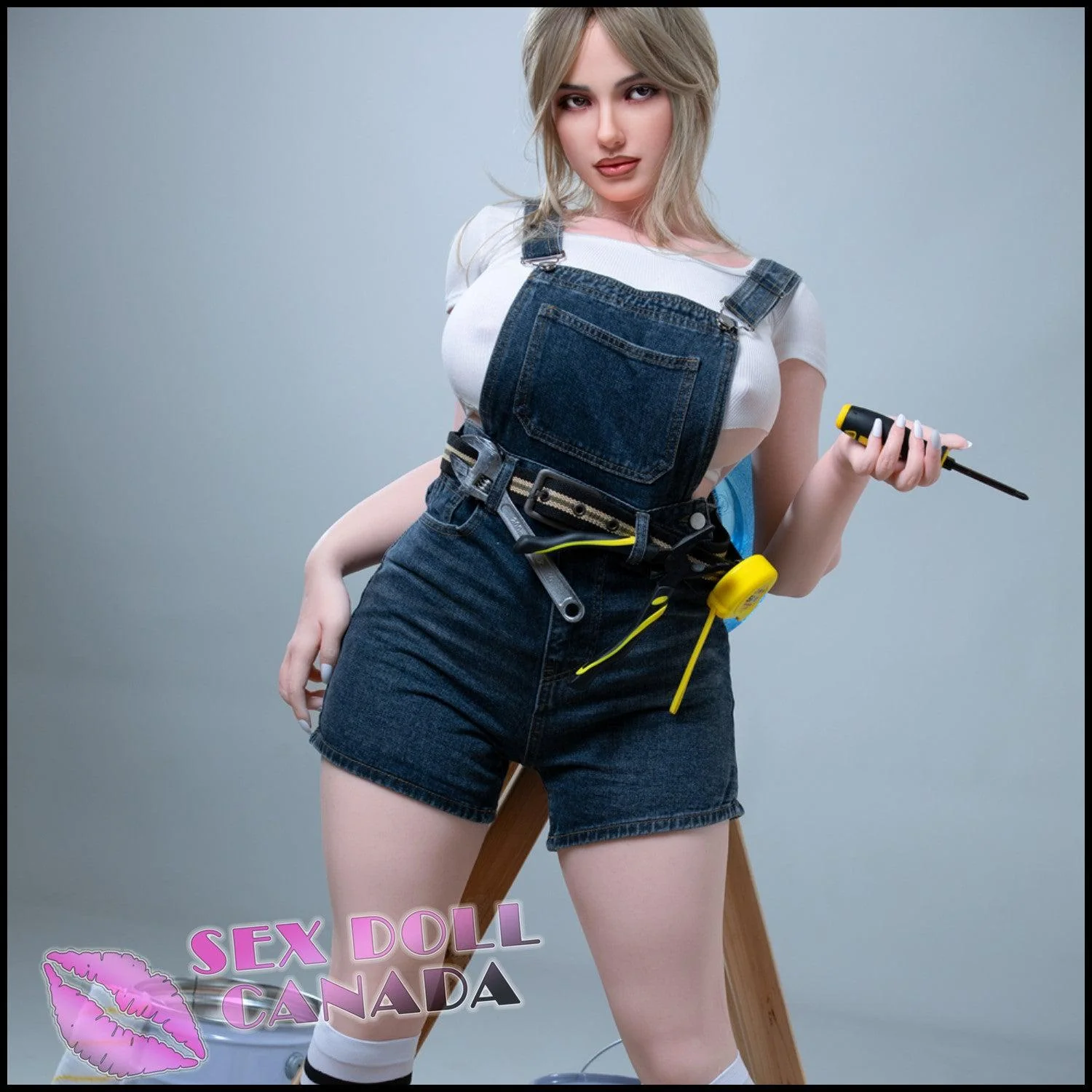 IN-STOCK - 160 (5'3") K-Cup Luna (Head #S17) Full Silicone (USA) - IRONTECH Doll - Image 6