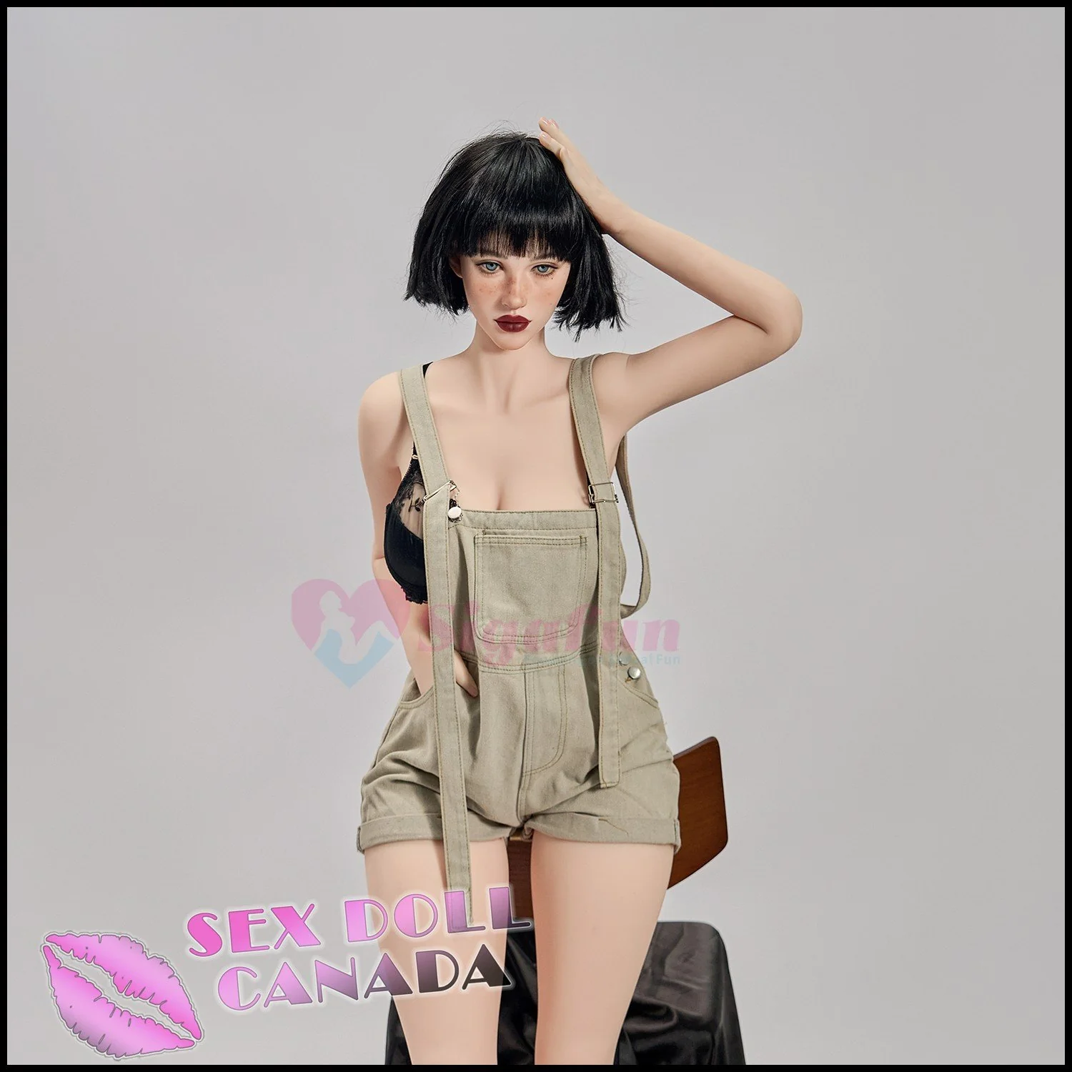 164 (5'5") I-Cup Cecily Short Hair (Head #SG2) - Sigafun - Image 11