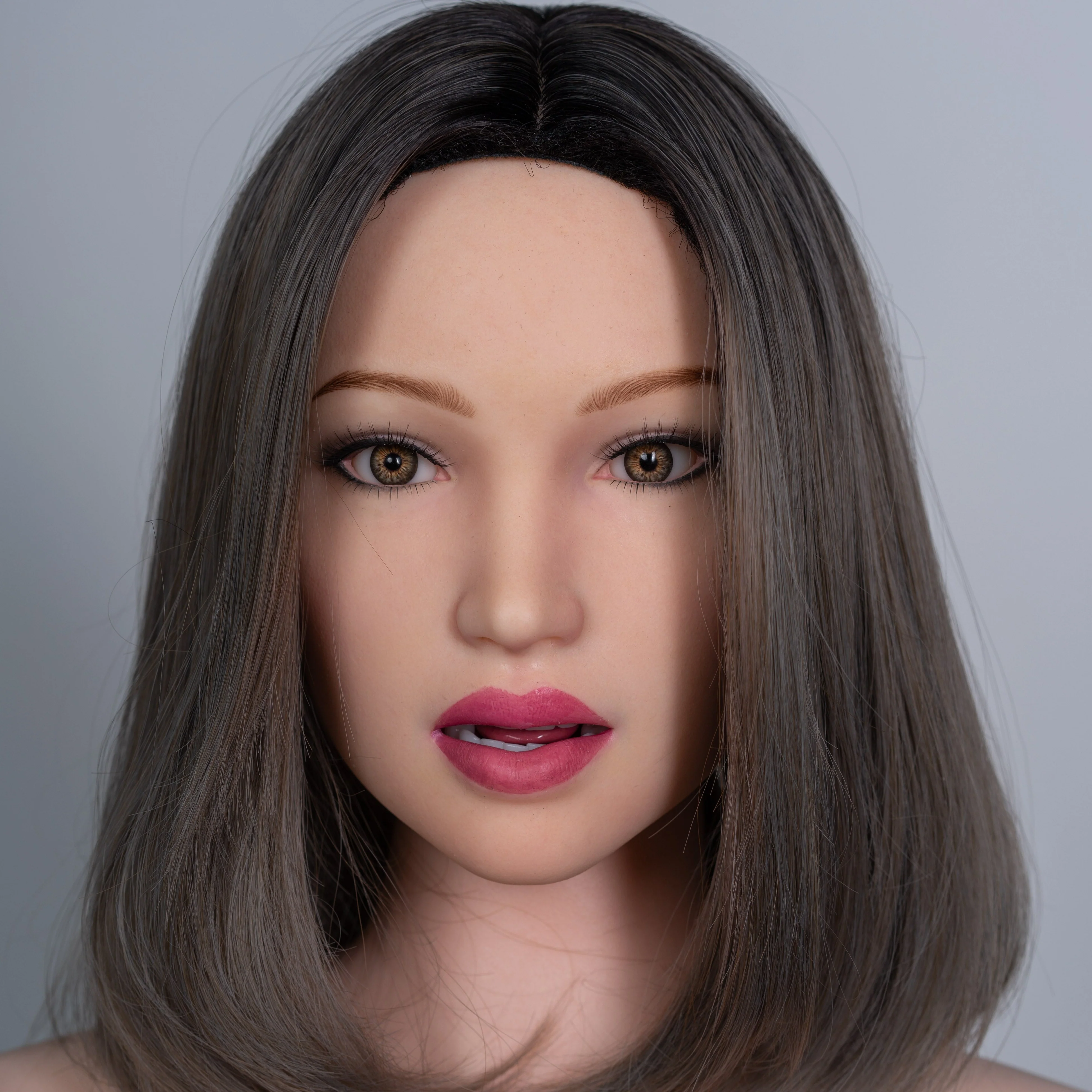 IN-STOCK - 165 (5'5") F-Cup Jennifer (Head #GE116 - Movable Jaw) Full Silicone - Zelex - Image 18