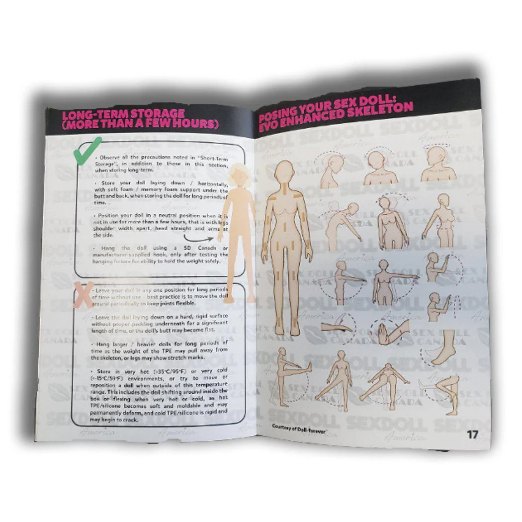 IN-STOCK - SD Canada - Sex Doll Instruction Manual - Image 2