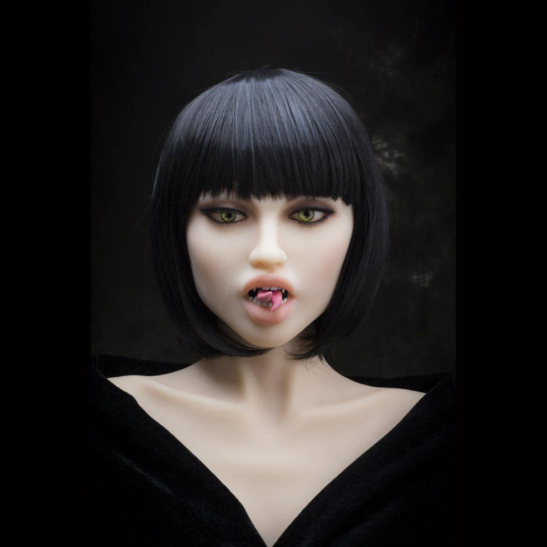 Realistic Fanged Teeth & Split Tongue Set - WM - Image 4